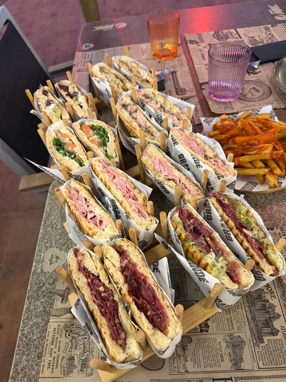 Seleccion de focaccias de Grande Focaccia